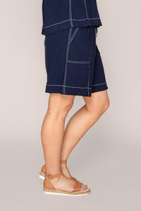 Sage Shorts in Dark Sapphire - Foxwood