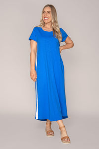 Recovery Dress in Deep Blue - Foxwood