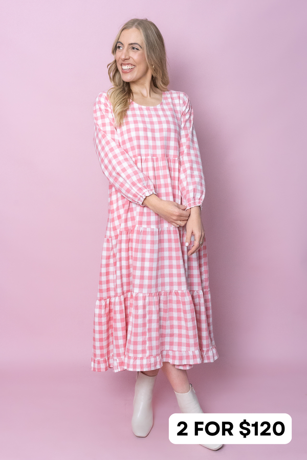 Josephina Dress in Pink