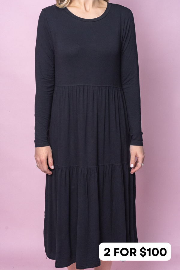 Darlene Dress in Black