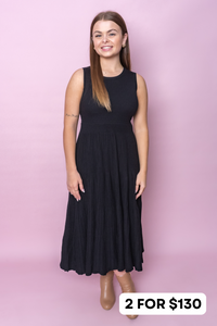 Norah Dress in Black