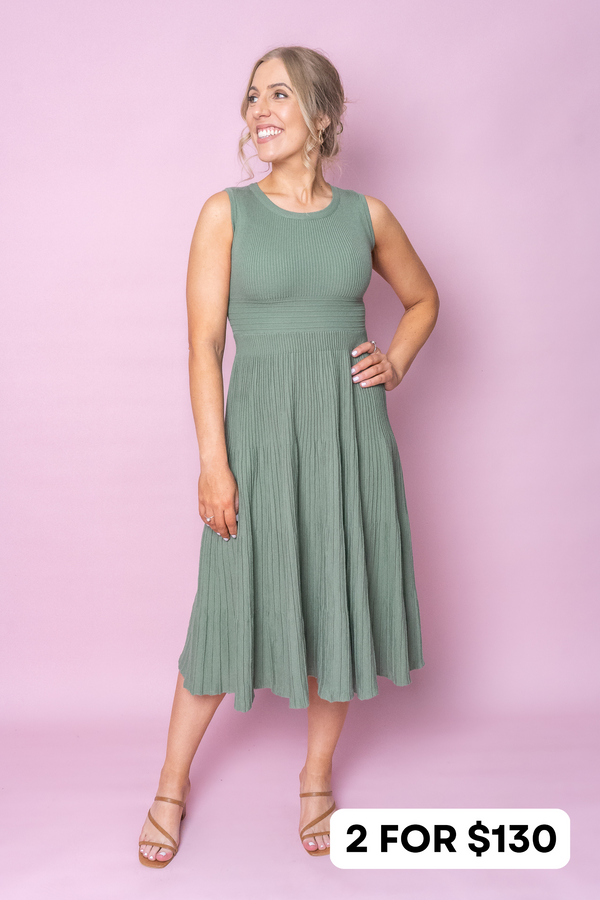 Norah Dress in Khaki