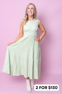 Norah Dress in Sage