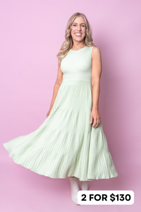 Norah Dress in Sage