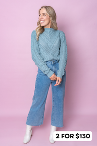 Aimee Jumper in Teal