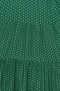 Jensen Midi Dress in Emerald