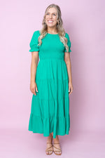 Taylor Dress in Emerald