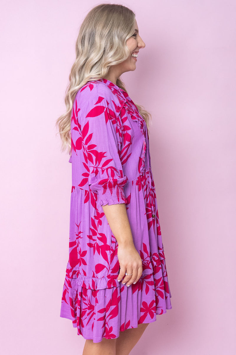 Brielle Dress in Lilac