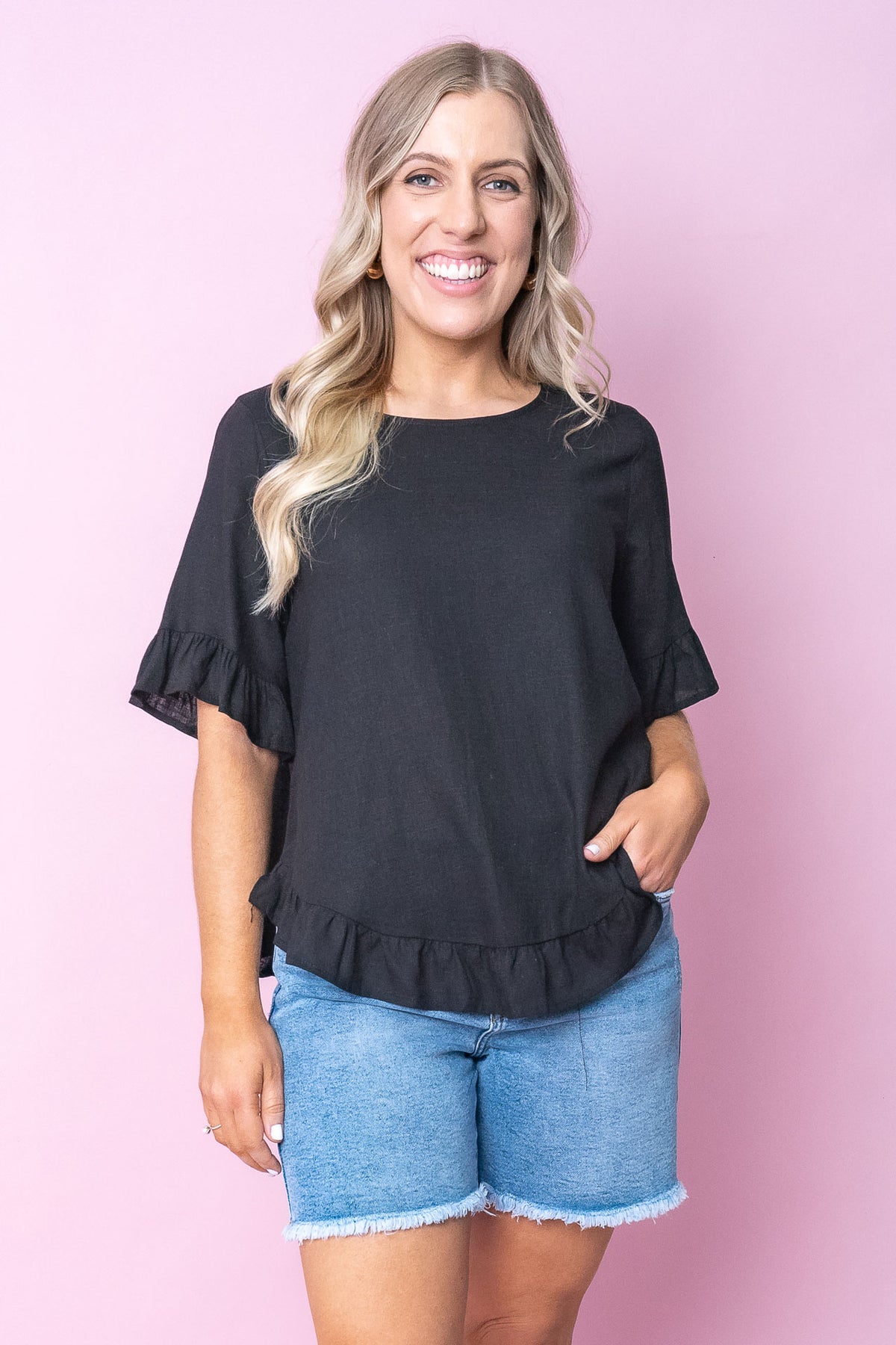 Bo Top in Black