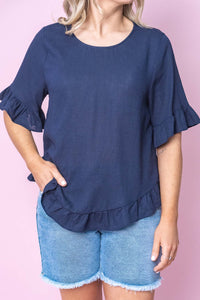 Bo Top in Navy