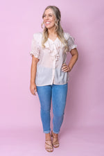 Rosa Top in Taupe
