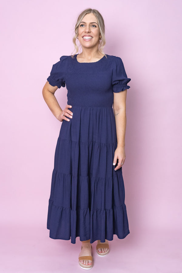 Taylor Dress in Navy