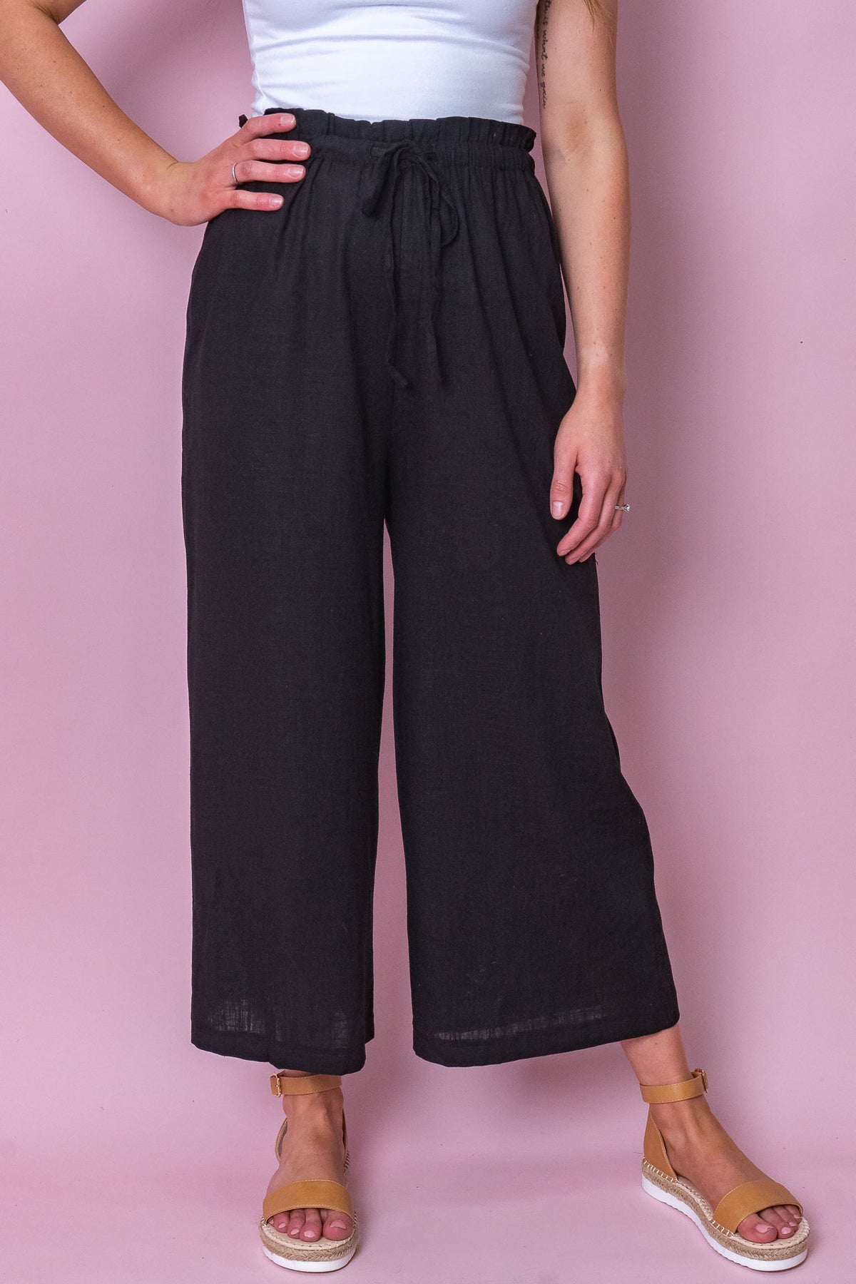 Lou-Anne Pants in Black