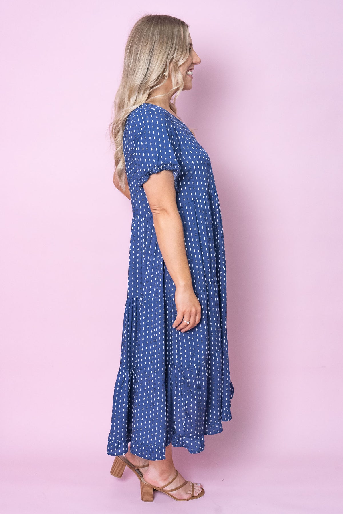 Jensen Dress in Navy