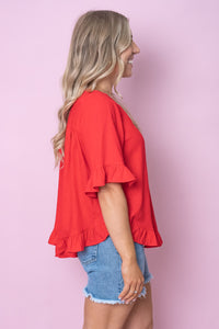 Bo Top in Red