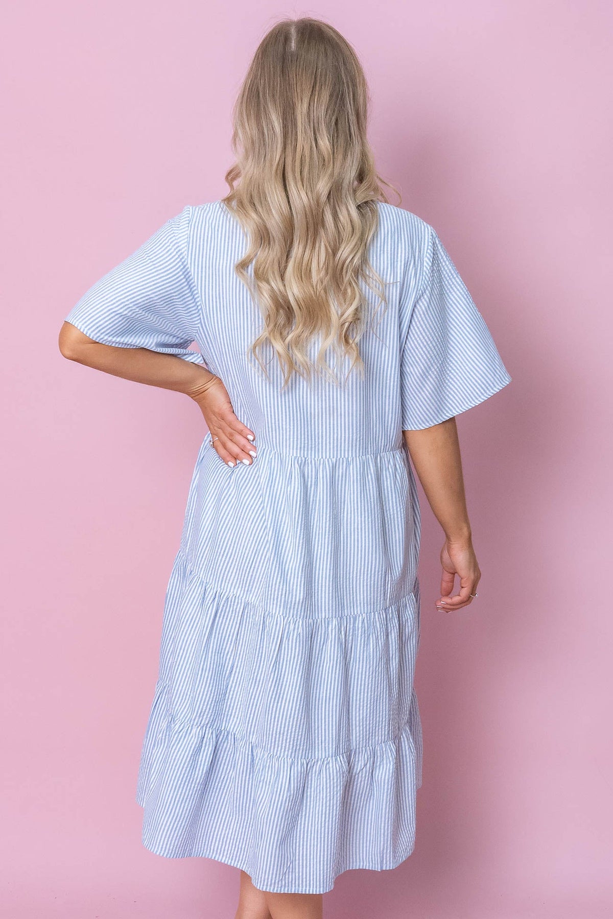 Rosalie Dress in Blue