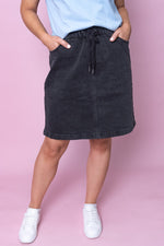 Rio Skirt in Washed Black - Foxwood