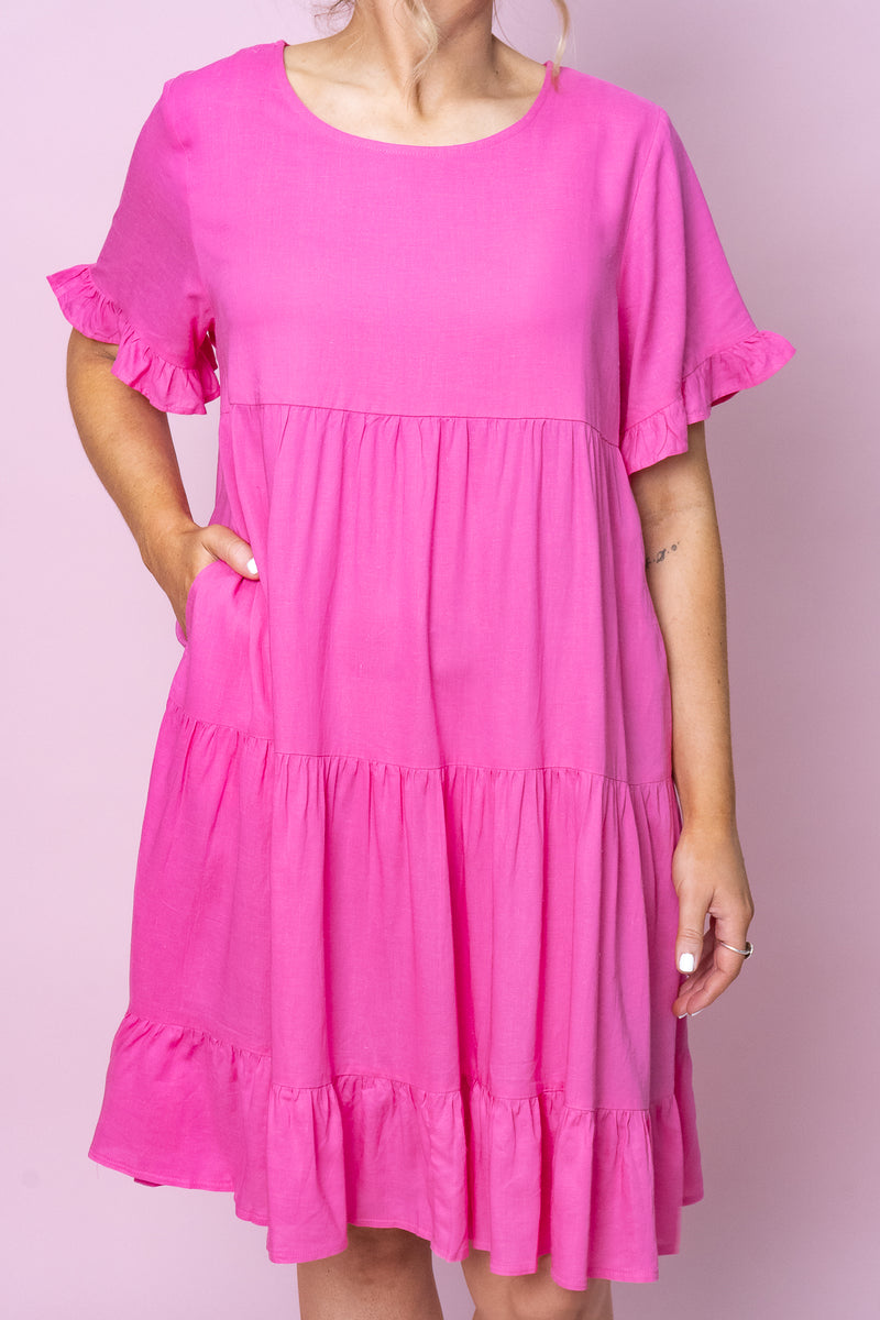 Nicole Dress in Pink
