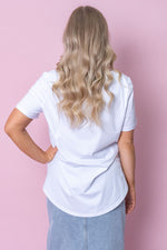 Anthea Tee in White