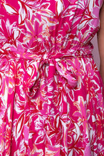 Octavia Dress in Fuchsia