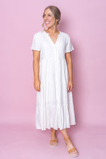 Alana Dress in White
