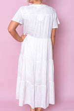 Alana Dress in White