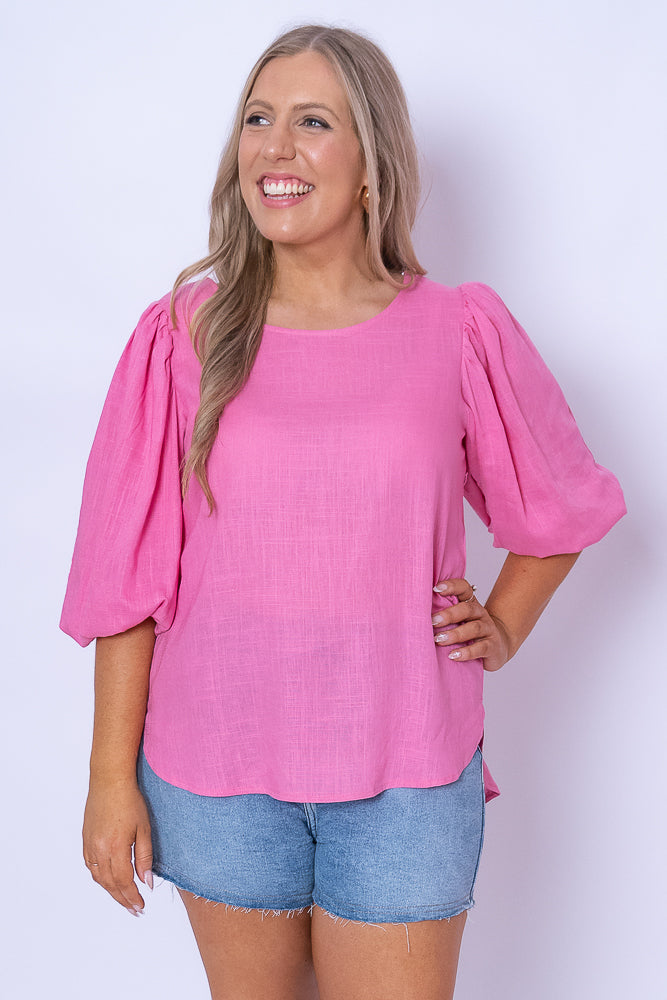 Zoanna Top in Pink
