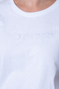 Foxwood Tee in White - Foxwood