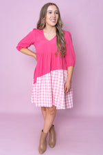 Marisha Dress in Pink
