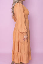 Samaria Dress in Tan