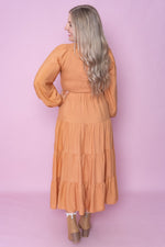 Samaria Dress in Tan