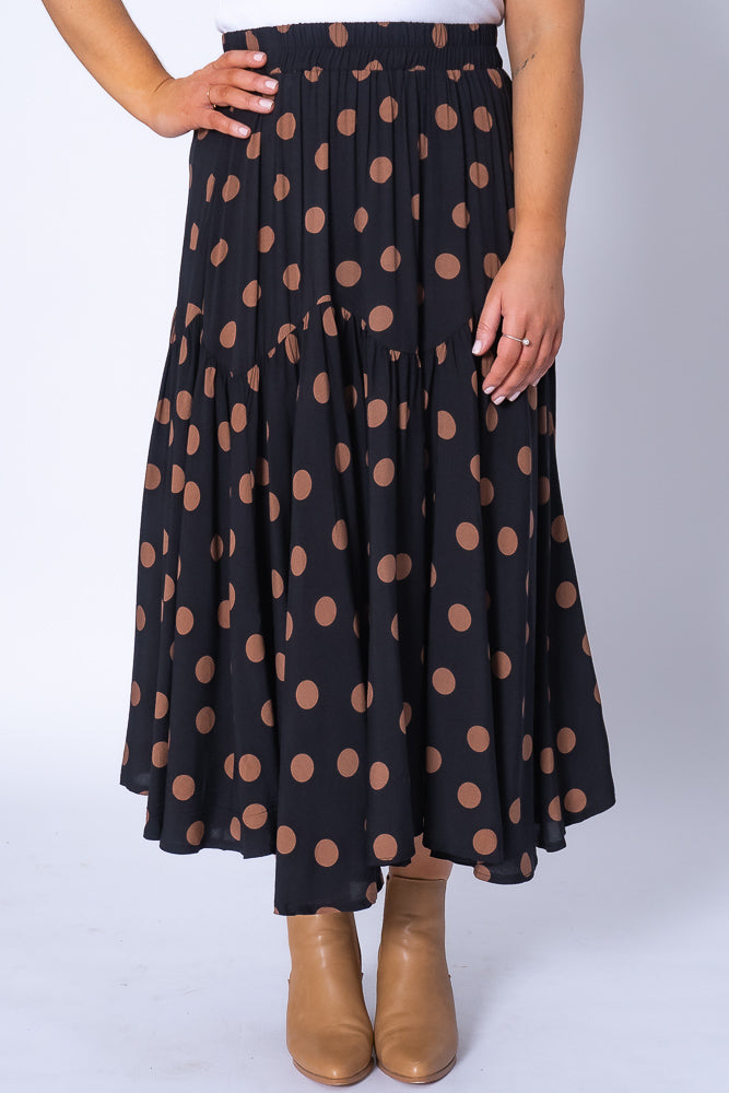 Toris Skirt in Black Always Alice