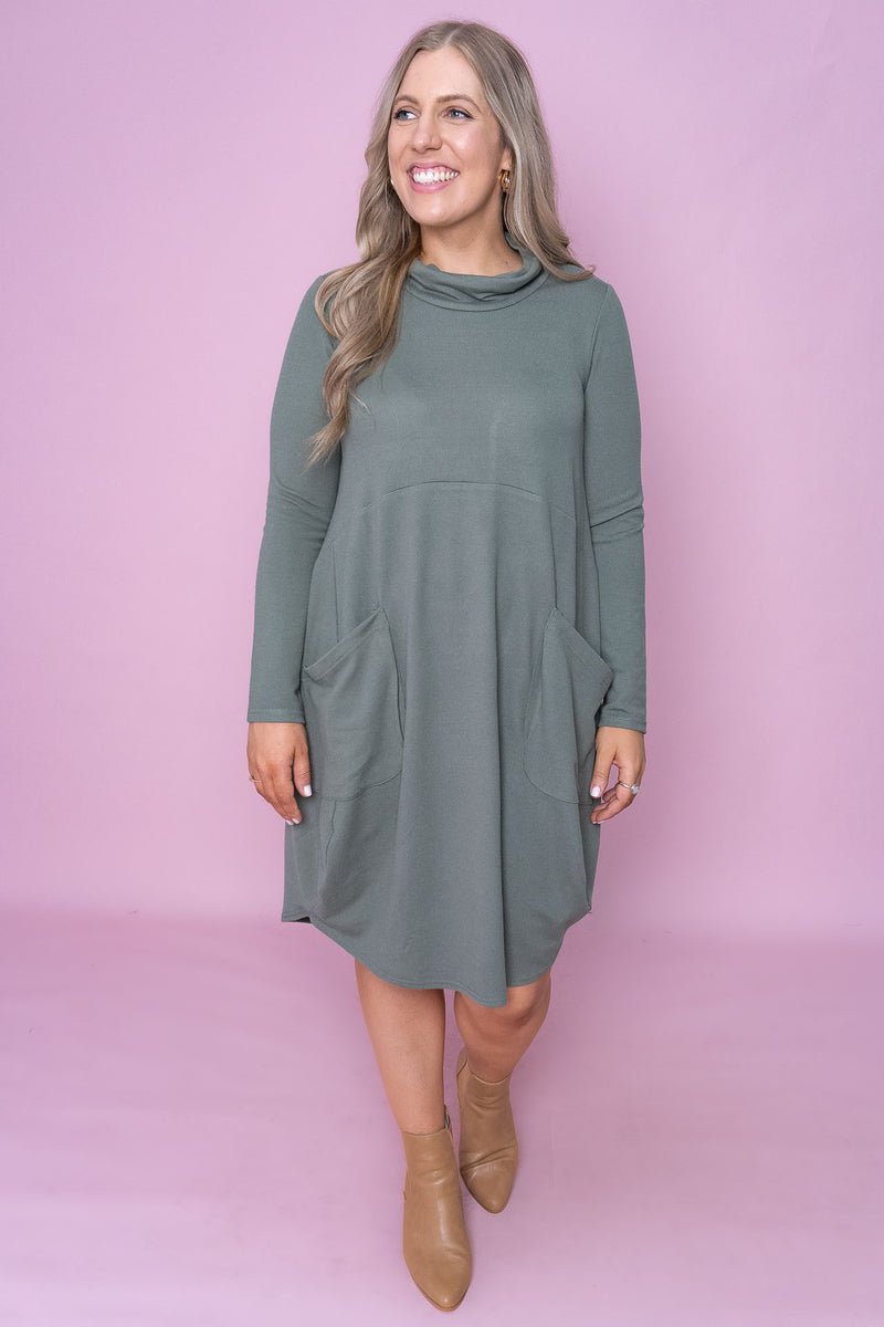 Darwin Dress in Khaki – Always Alice