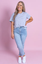 Barkly Straight Leg Jeans in Vintage Mid Blue - Foxwood